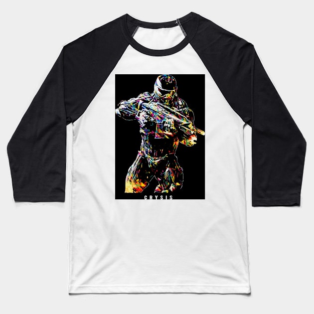 Crysis Baseball T-Shirt by Durro